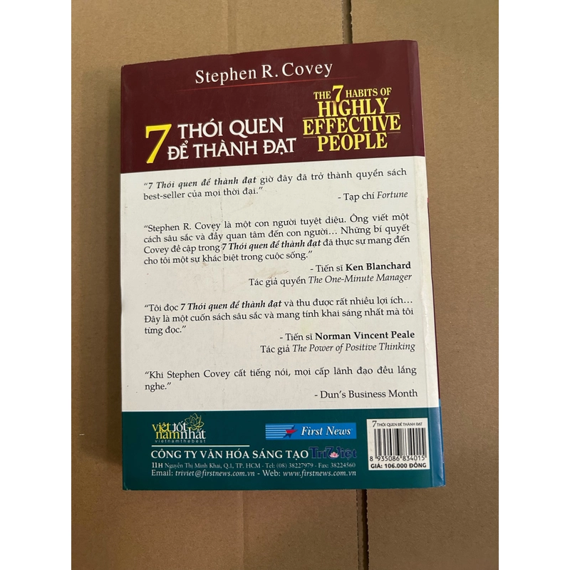 7 thói quen để thành đạt 508680
