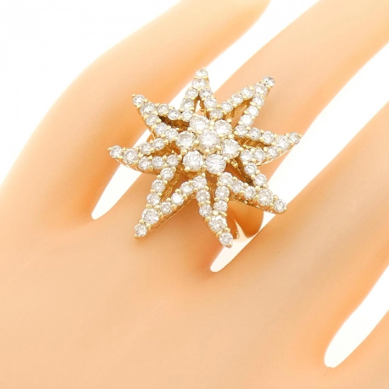 Nhẫn kim cương K18YG 2.04CT 670976