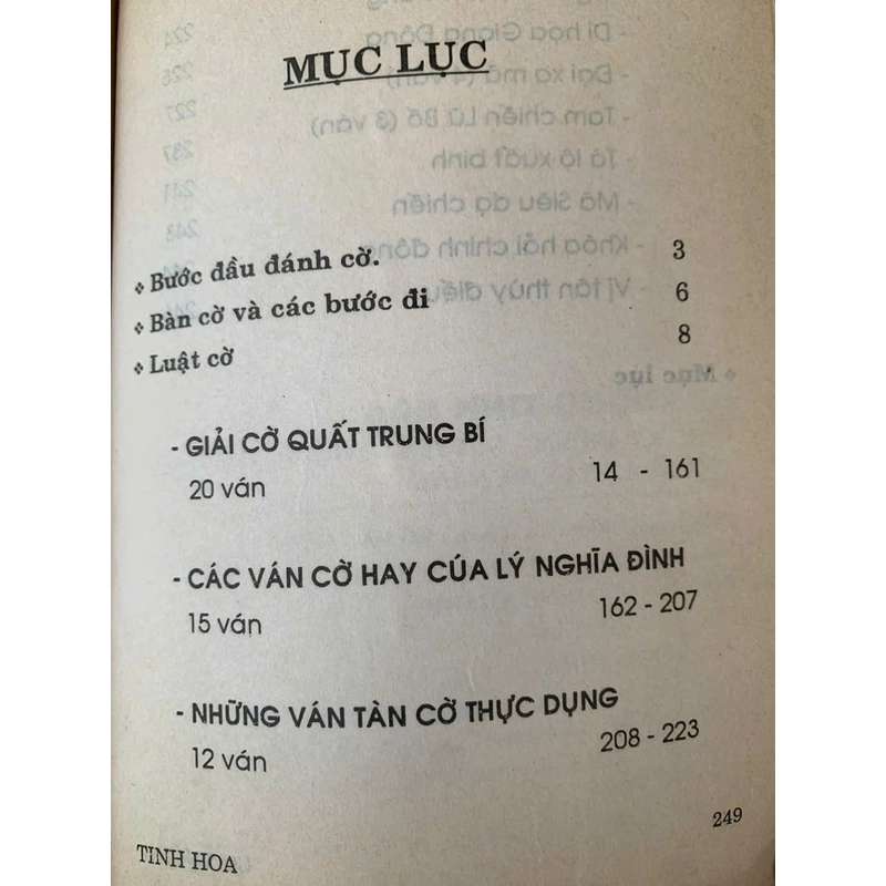 Cờ tướng tinh hoa sách cờ tướng cũ, sách cờ tướng hay  358284