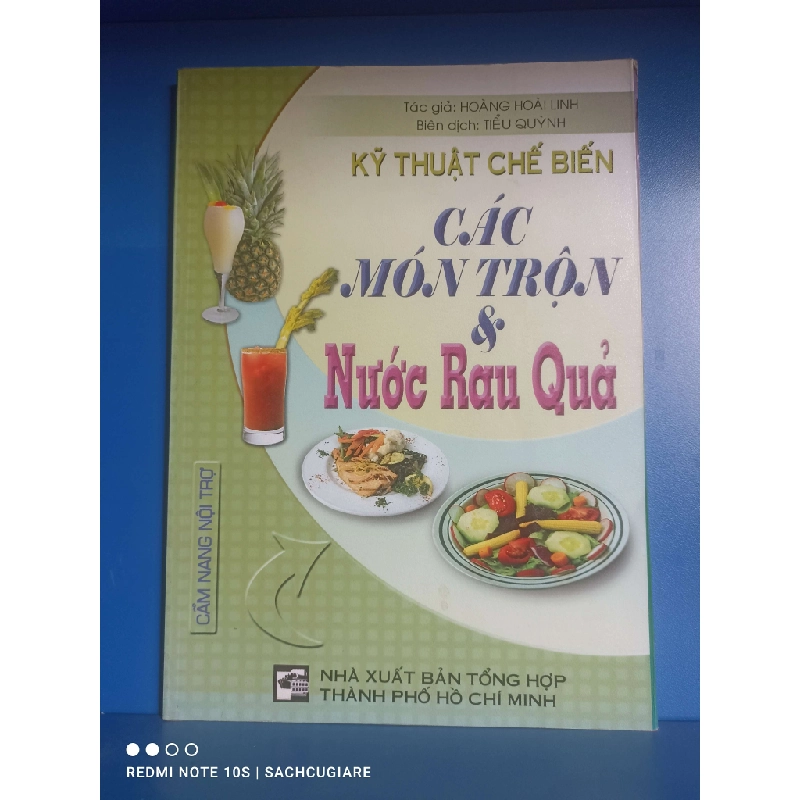 Kỹ thuật chế biến các món trộn & Nước rau quả - Hoàng Hoài Linh VAVO-K2SD2-25 - 979340
