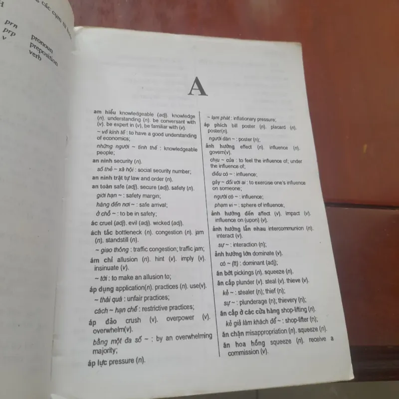 Từ điển Việt - Anh THƯƠNG MẠI TÀI CHÍNH thông dụng 751967