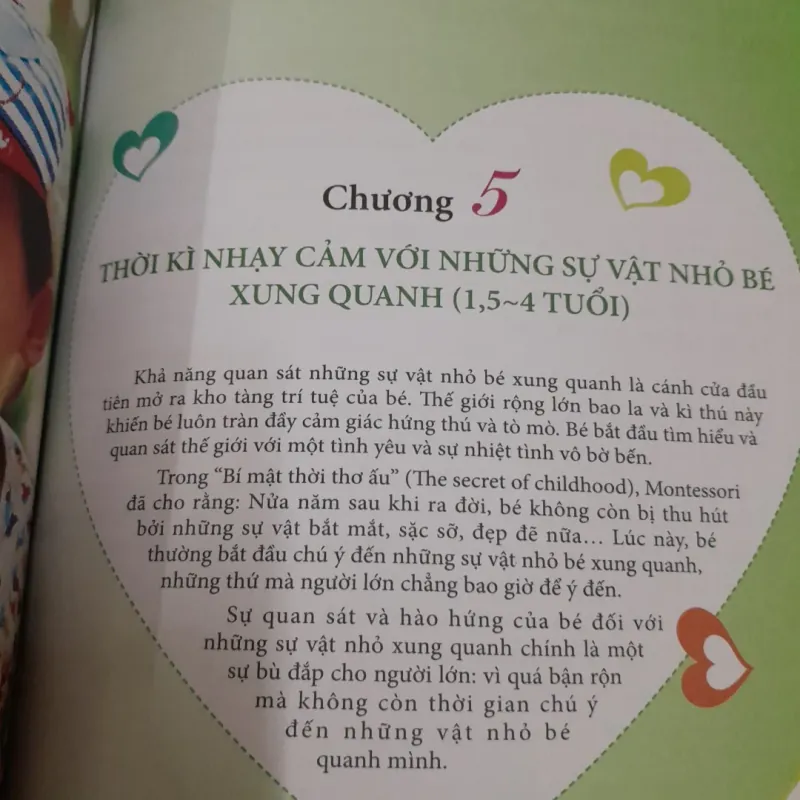 Phương pháp GD Mentessori trong thời kỳ Nhạy cảm của Trẻ. CB Lý Lợi 779084