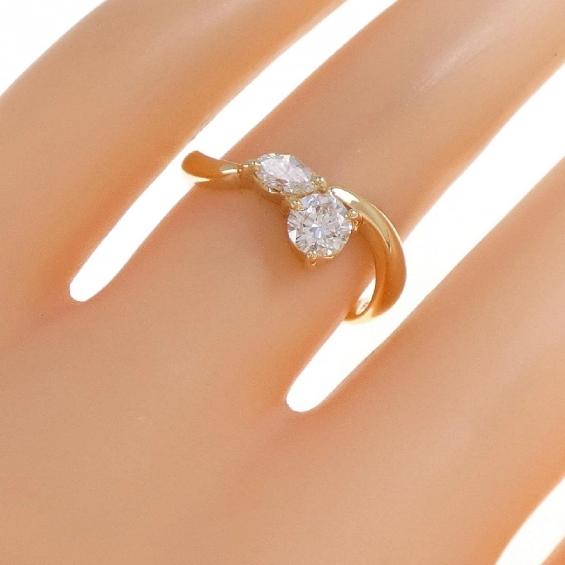 Nhẫn kim cương K18YG 0.50CT 669299