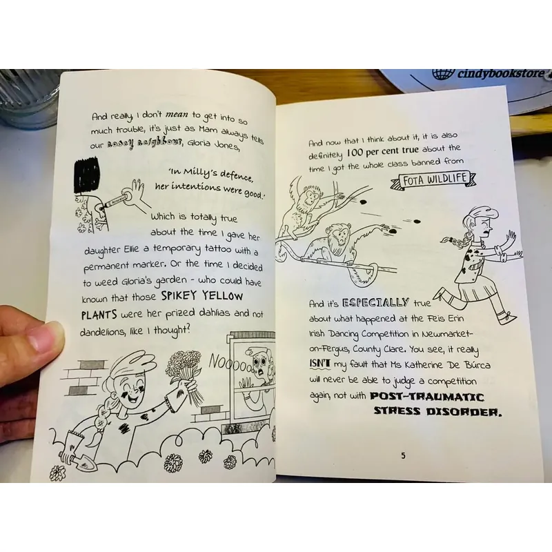 [Sách tiếng Anh 2hand] Like new 90% -Milly McCarthy and the Irish Dancing Disaster 701656