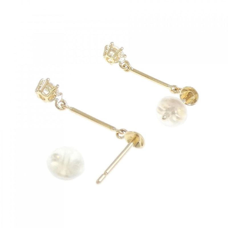 K18YG Bông tai kim cương 0.36CT - Hàng hiệu Chính hãng 870736