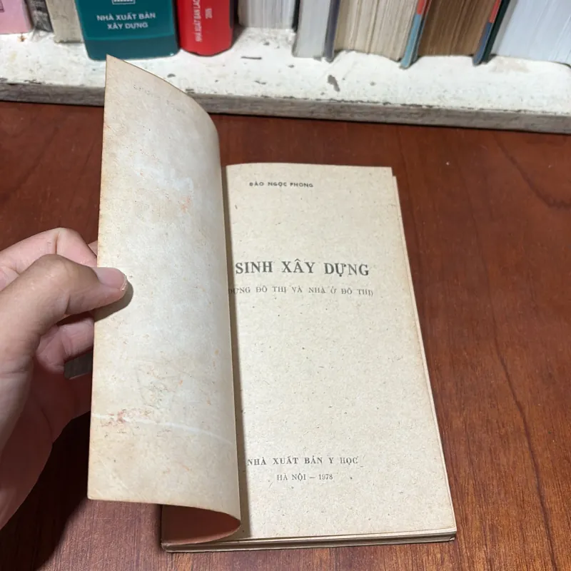 II Sách Xưa: Vệ Sinh Xây Dựng - Đào Ngọc Phong - 1978 750533