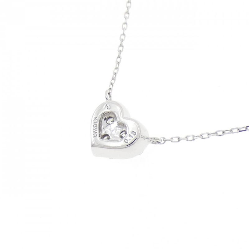 Ponte Vecchio Dây chuyền hình trái tim 0.13CT - Hàng hiệu Chính hãng 843030