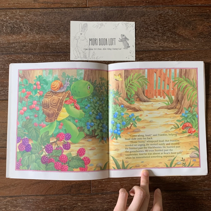 Sách tranh tiếng anh Hurry Up, Franklin, Used, minh họa đẹp 478681