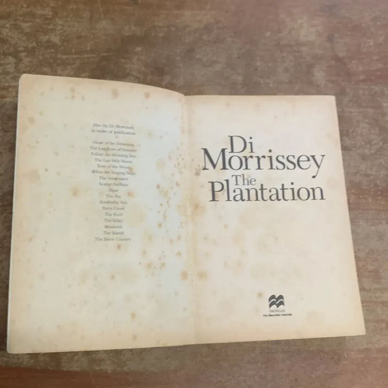 THE PLANTATION- DI MORRISSEY 761576