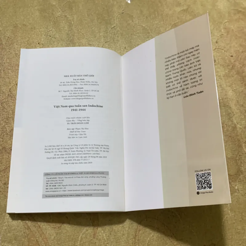 VIỆT NAM QUA TUẦN SAN INDOCHINE 1941-1944 776808