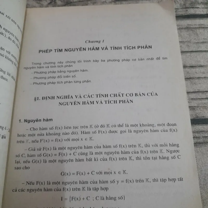 Các phương pháp cơ bản tìm Nguyên hàm, Tích phân và Số phức. Giáo sư Phan Huy Khải 689666