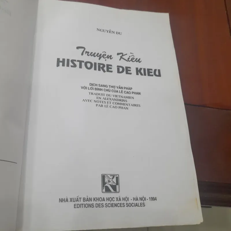 Histoire de KIEU (truyện Kiều song ngữ Pháp - Việt) 748126