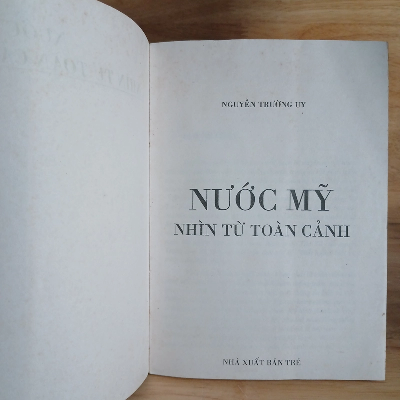 Nước Mỹ Nhìn Từ Toàn Cảnh - Nguyễn Trường Uy 447915