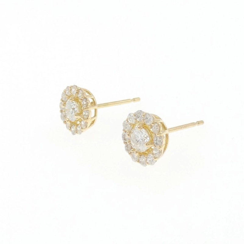 K18YG Bông tai Kim cương 0.70CT - Hàng hiệu Chính hãng 869725