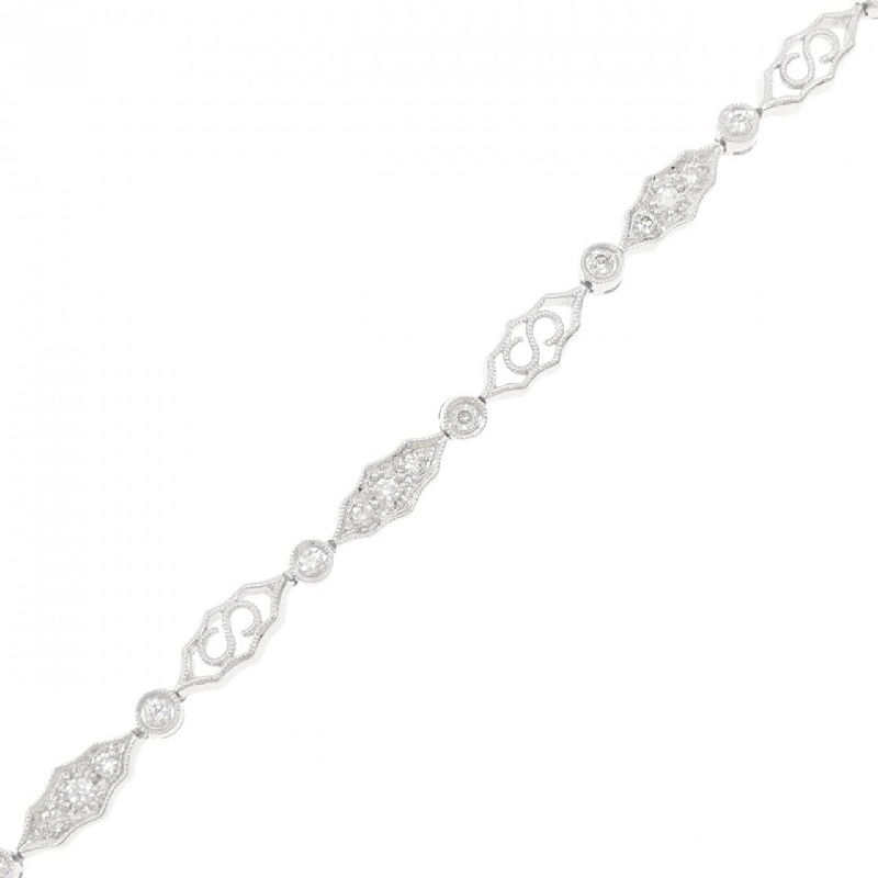 K18WG Vòng tay kim cương 0.62CT - Hàng hiệu Chính hãng 878226