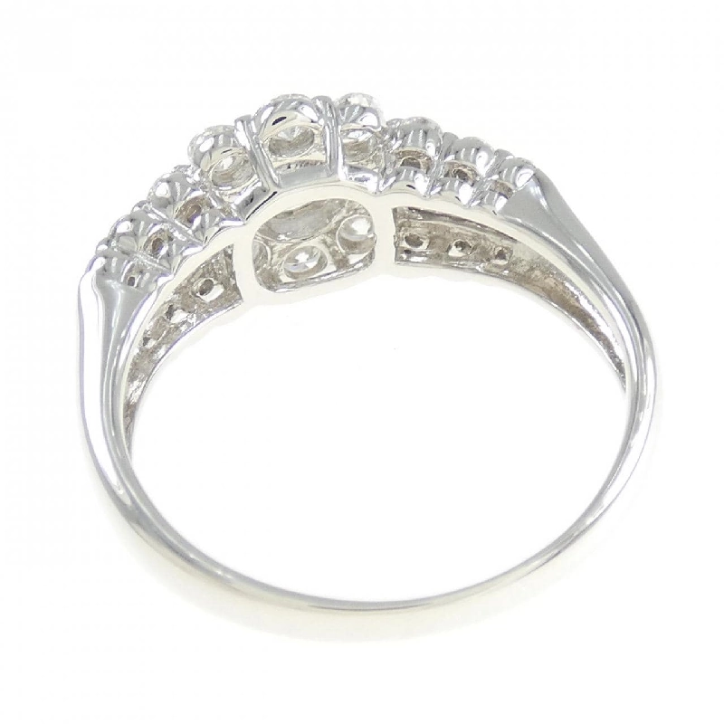 Nhẫn kim cương hoa PT900 0.502CT 666673