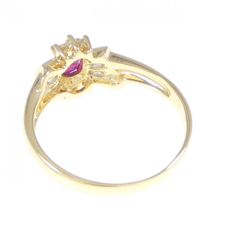 Nhẫn ruby K18YG 0.41CT 672972