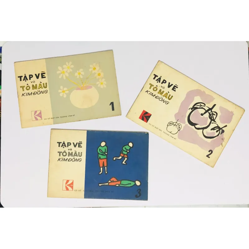 BỘ 3 TẬP - TẬP VẼ VÀ TÔ MÀU KIM ĐỒNG 795863