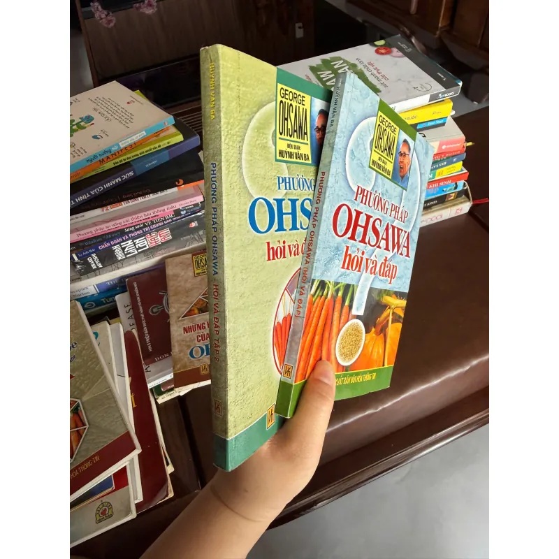 Combo 2 Sách: Phương Pháp Ohsawa Hỏi & Đáp (Tập 1 + Tập 2) – George Ohsawa- K3 1004198