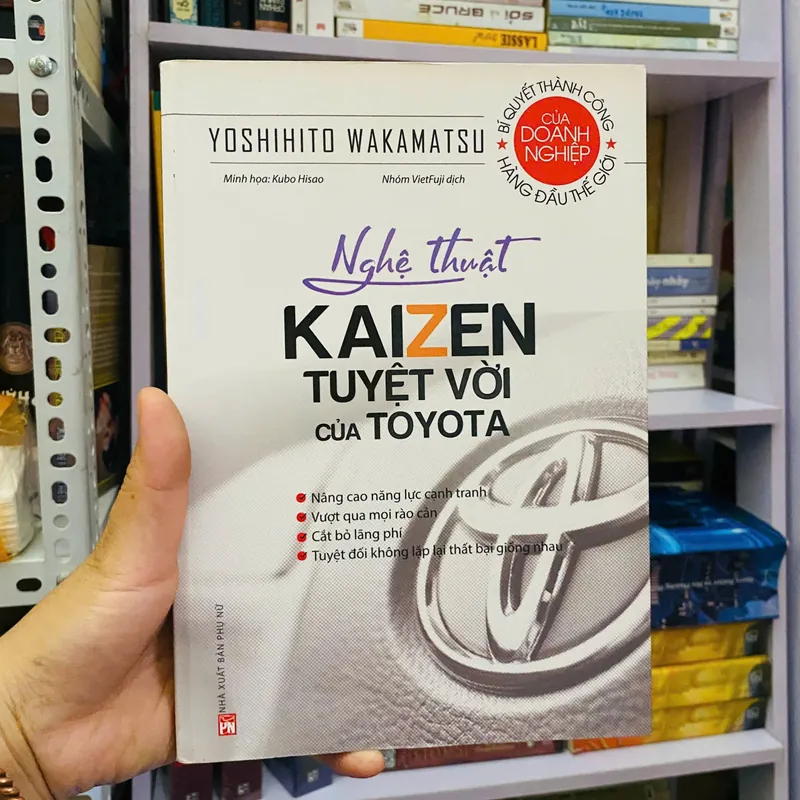 Nghệ thuật Kaizen tuyệt vời của Toyota - Yoshihito Wakamatsu#HATRA 707133
