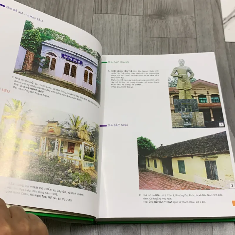 Họ hồ ở việt nam, di tích nơi thờ phụng.  755761