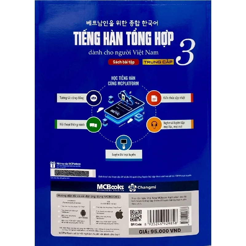 Tiếng Hàn Tổng Hợp Dành Cho Người Việt Nam - Trung Cấp 3 - Sách Bài Tập - Nhiều Tác Giả 285273