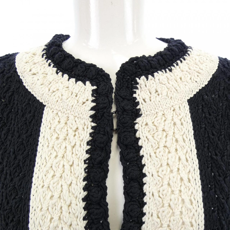 Áo khoác không cổ CHANEL P72002K10363 22C 627036