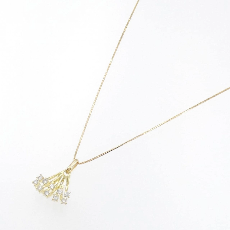 K18YG Dây chuyền kim cương - Hàng hiệu Authentic 864572