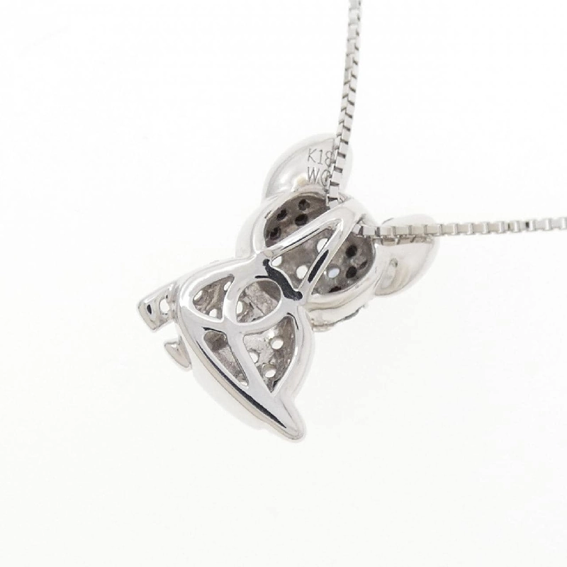 K18WG Dây chuyền Sapphire - Hàng hiệu Chính hãng 860045