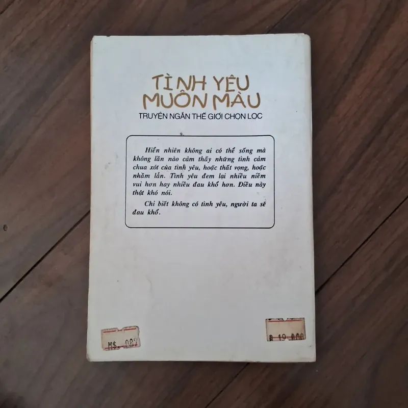 Tình yêu muôn màu - truyện ngắn thế giới chọn lọc 732737