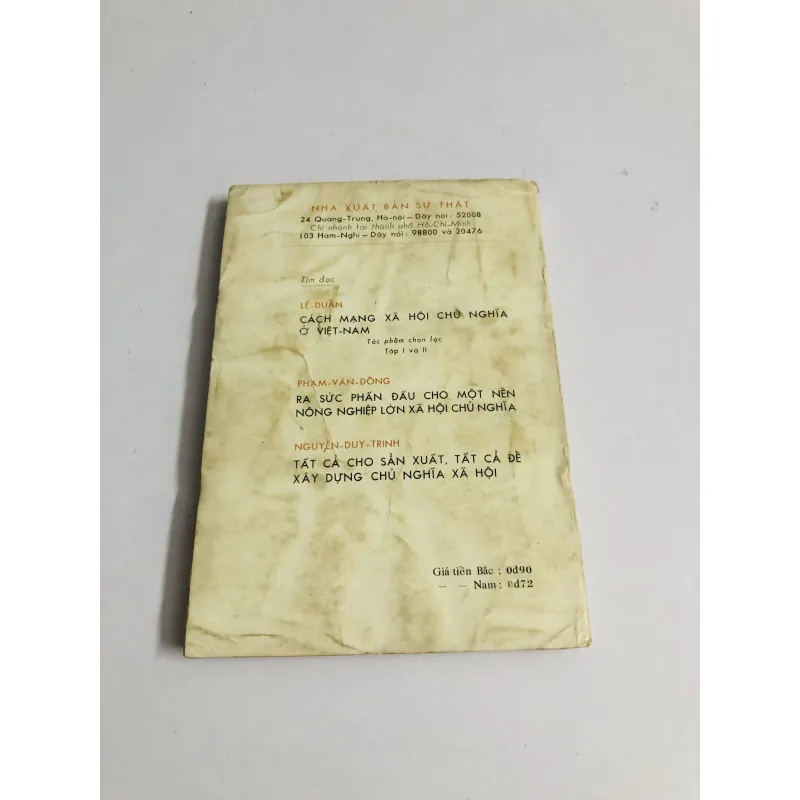 MẤY VẤN ĐỀ VỀ CÁCH MẠNG KHOA HỌC KỸ THUẬT Ở NƯỚC TA – Võ Nguyên Giáp 795547