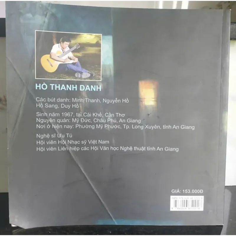 Sách Tập ca khúc Tình quê - Hồ Thanh Danh ấn bản mới 2023 698085