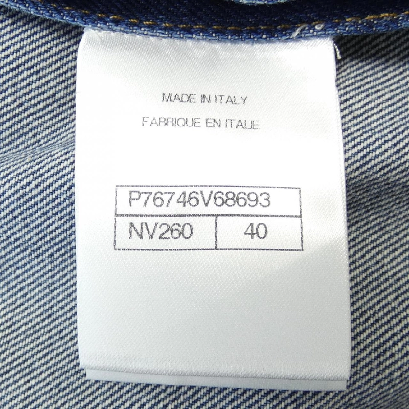 Áo khoác denim CHANEL LOOK12 P76746V68693 633459