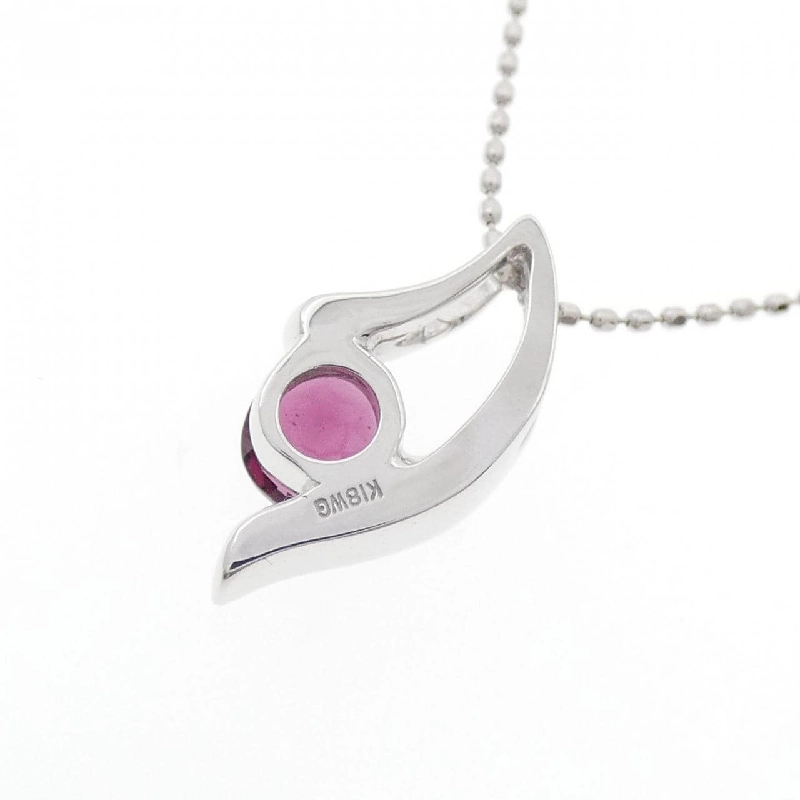 K18WG Garnet Necklace - Hàng hiệu Authentic 857560