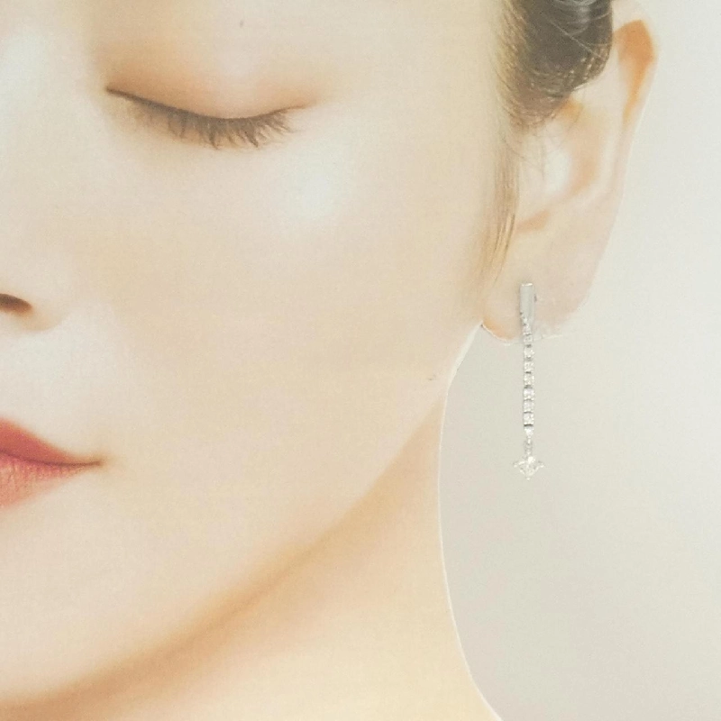 K18WG Bông tai kim cương 0.96CT - Hàng hiệu Chính hãng 866789