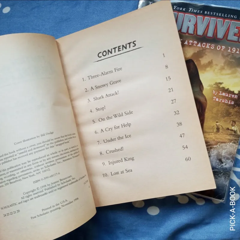 Combo 2 truyện luyện đọc Tiếng Anh 10 True Animal Rescues và I Survived 711856
