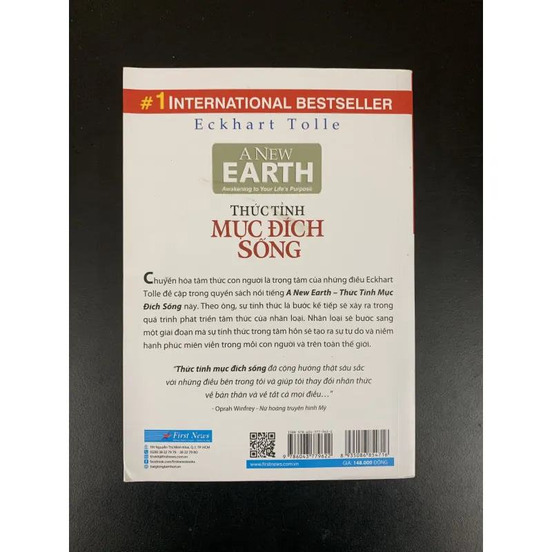 (Sách cũ) Thức tỉnh mục đích sống - Eckhart Tolle  961882