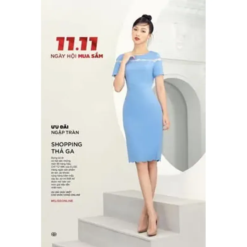 Váy công sở Elise 560478