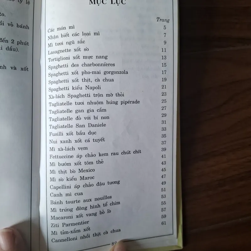 Các món mì 557800