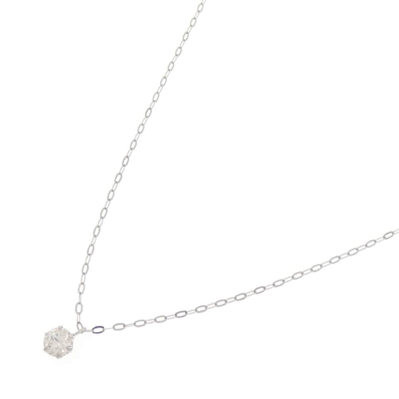 Dây chuyền kim cương Solitaire PT900/PT850 0.20CT - Hàng hiệu Chính hãng 857290