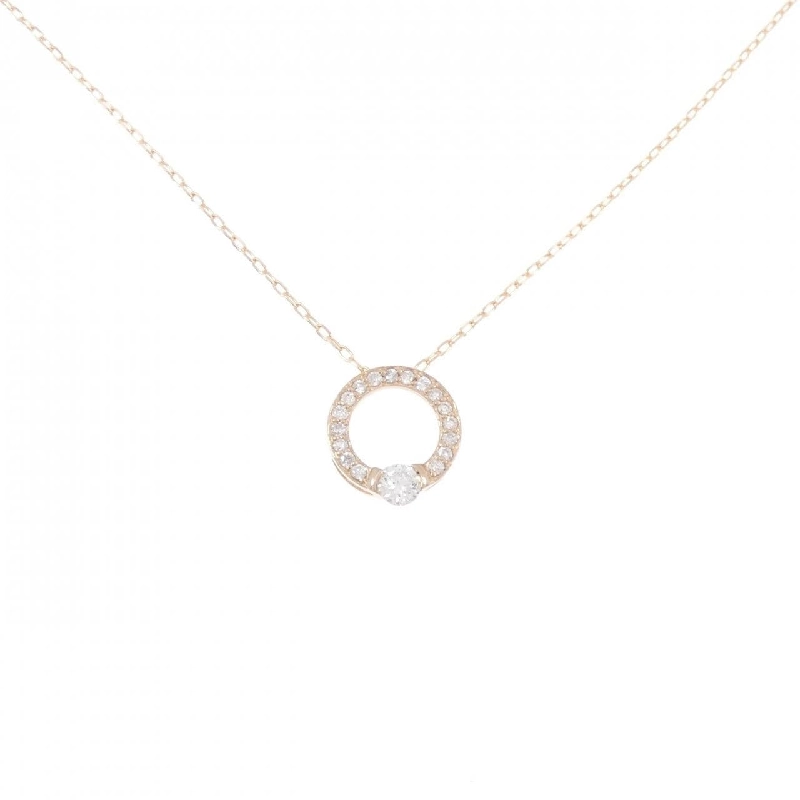 K18PG Dây chuyền kim cương 0.30CT - Hàng hiệu Chính hãng 860735