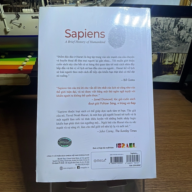 Sapiens Lược sử loài người Yuval Noah Harari seal 450434