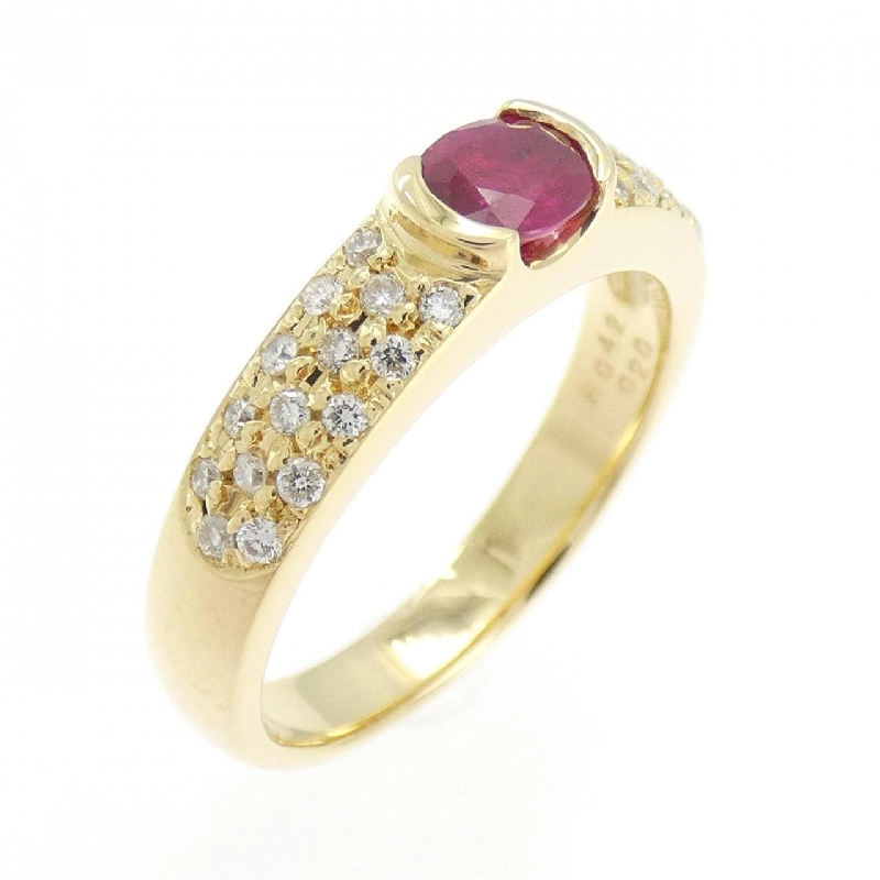 Nhẫn Ruby K18YG 0.42CT - Hàng hiệu Chính hãng 854655