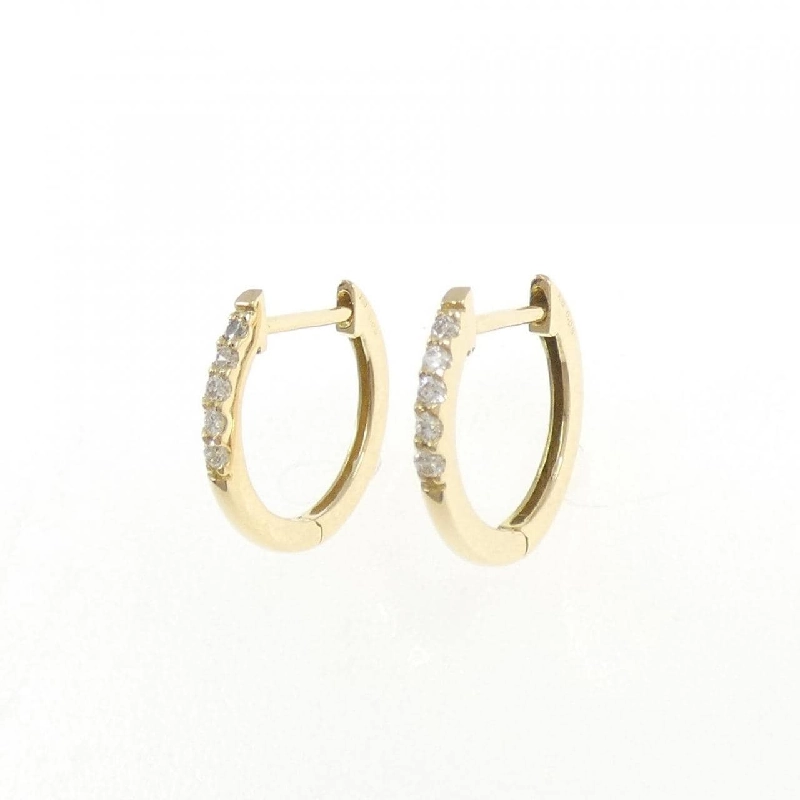 K18YG Bông tai kim cương 0.10CT - Hàng hiệu Chính hãng 866931