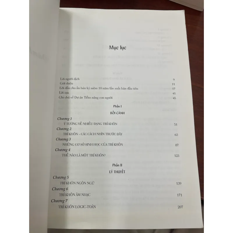 CƠ CẤU TRÍ KHÔN - HOWARD GARDNER  995329