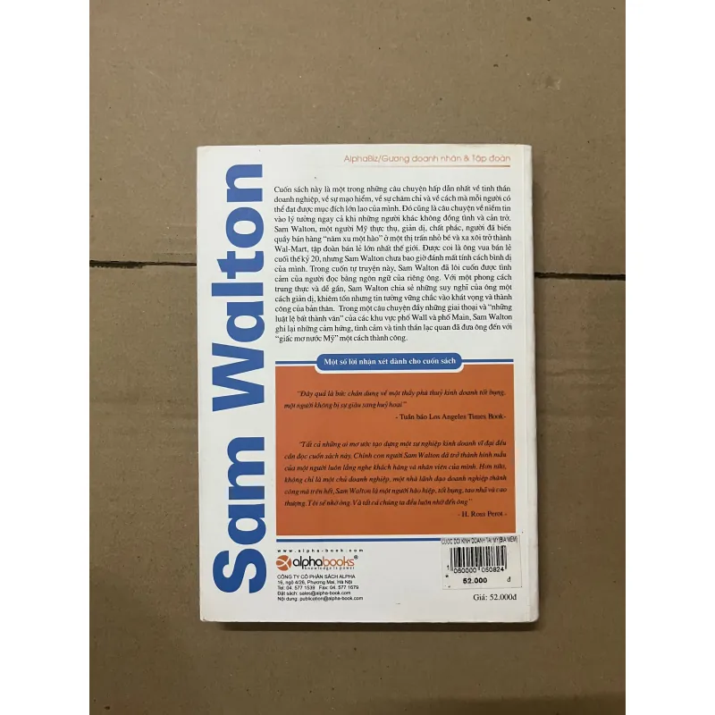 Sam Walton cuộc đời kinh doanh tại mỹ 1019733