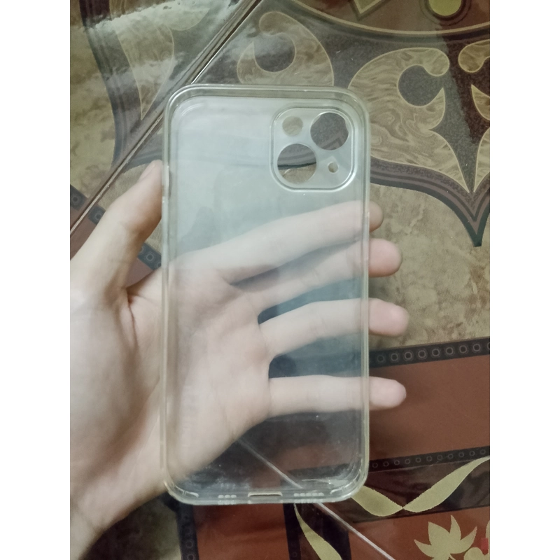 Ốp Lưng Silicon trong suốt, iPhone 15 thường 495405