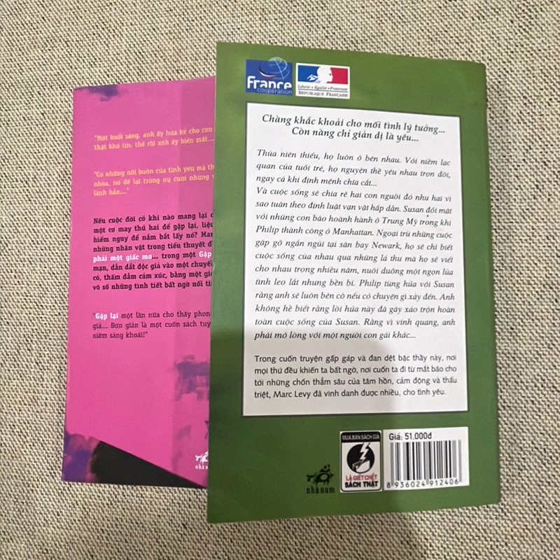 Bộ đôi hai cuốn: Gặp lại và Em ở đâu của Marc Levy 466331