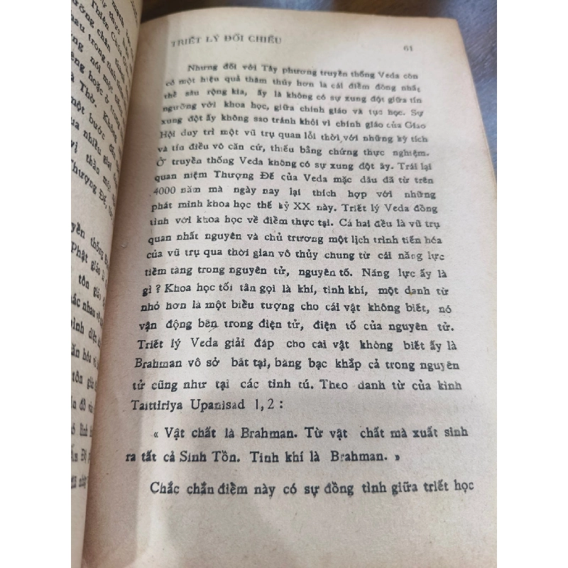 Triết lý đối chiếu - Nguyễn Đăng Thục 126190