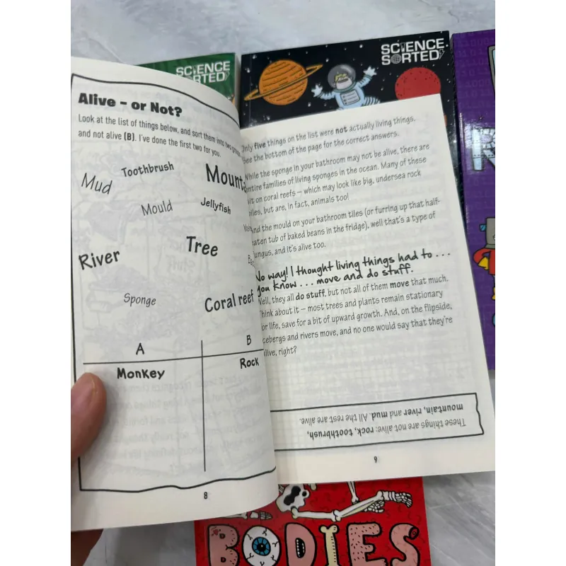 Sách khoa học - Glenn Murphy Science Sorted 5 books, sách khoa học cho bé 1022328